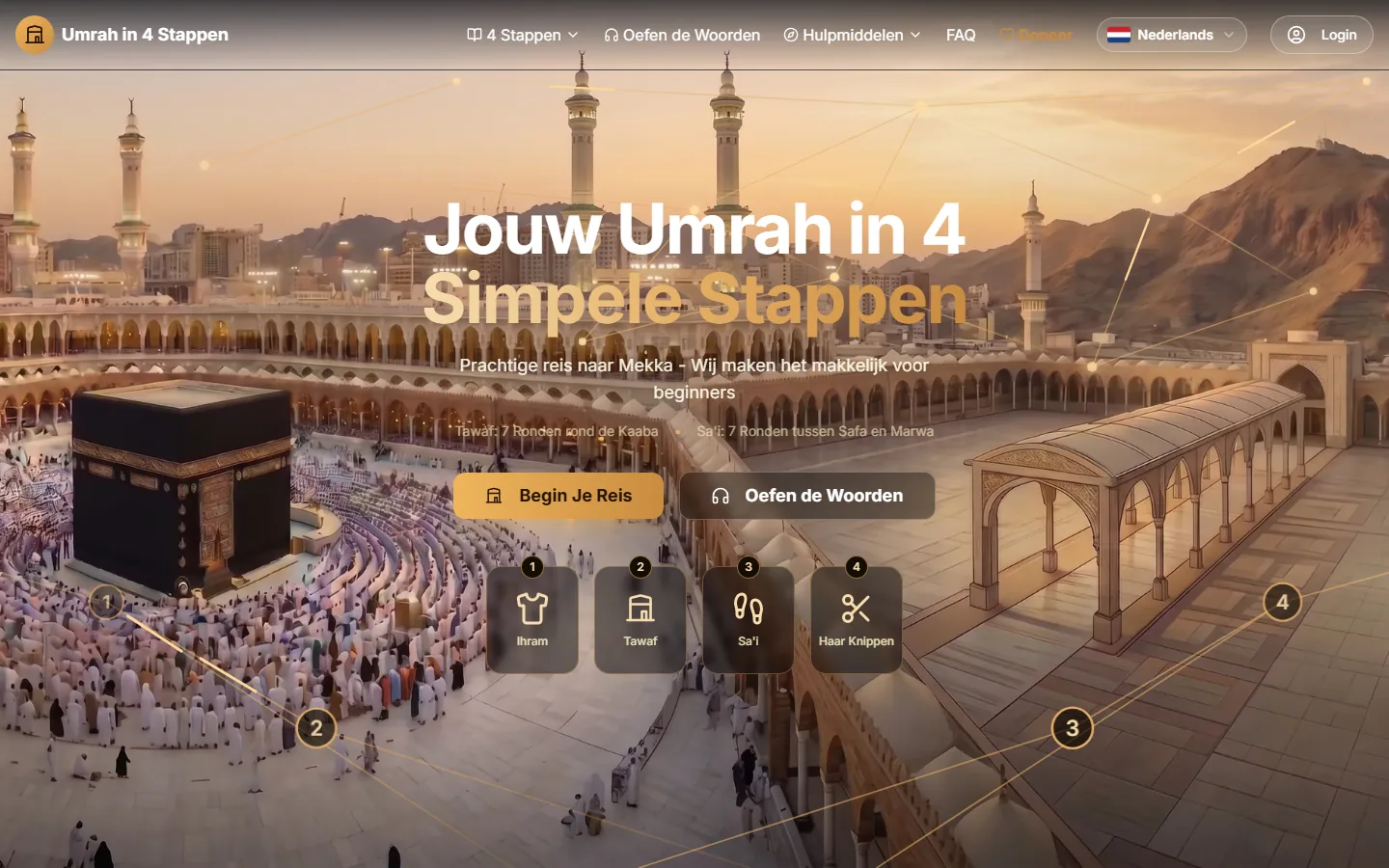Umrah4Steps project cover