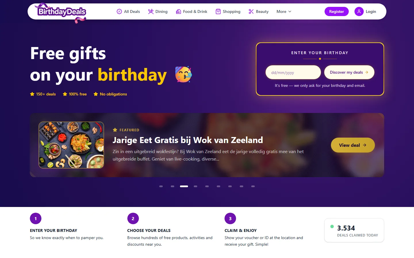 BirthdayDeals project cover